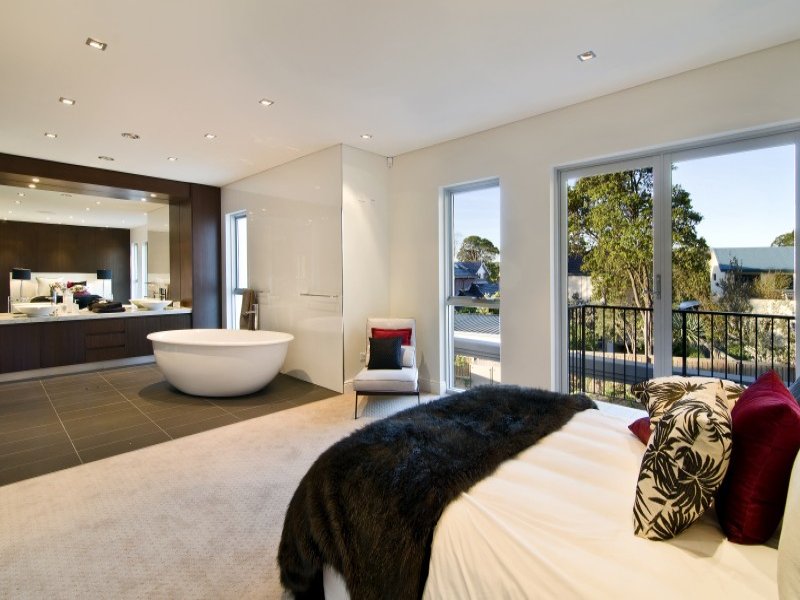 Mẫu thiết kế ph&ograve;ng ngủ 20m2 c&oacute; toilet 2