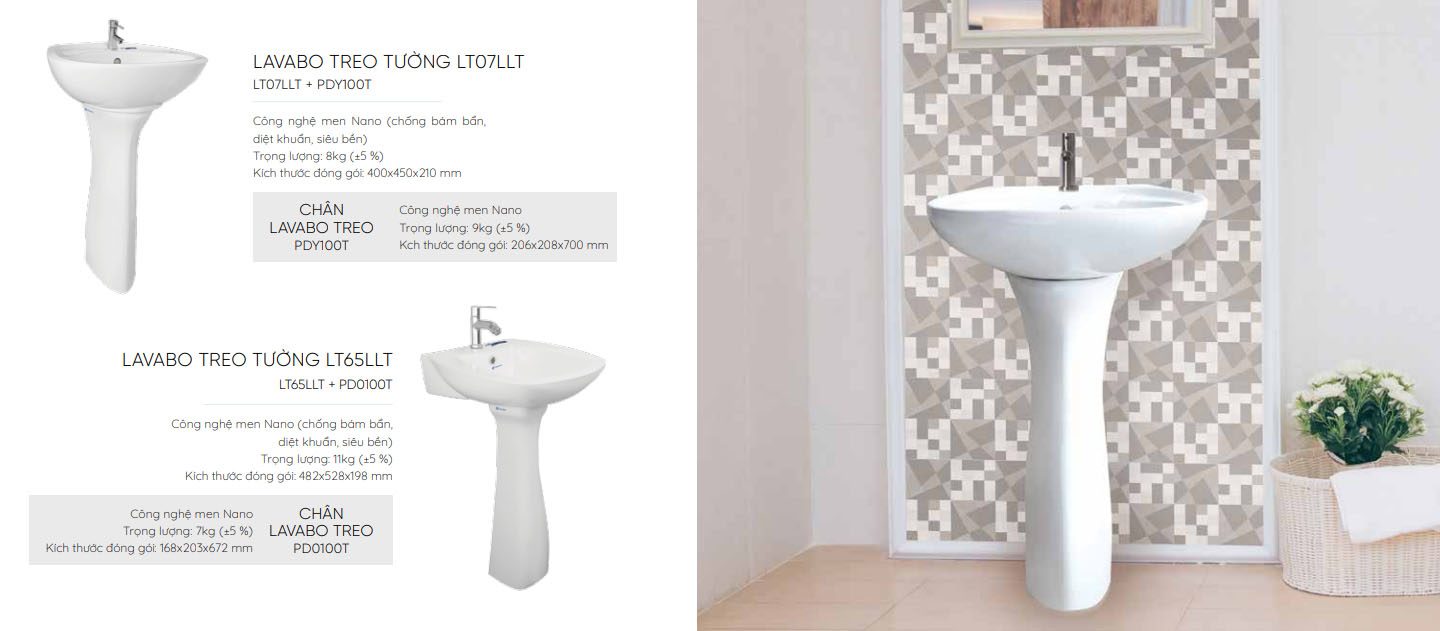 Lavabo Thi&ecirc;n Thanh l&agrave; sản phẩm được nhiều gia đ&igrave;nh sử dụng