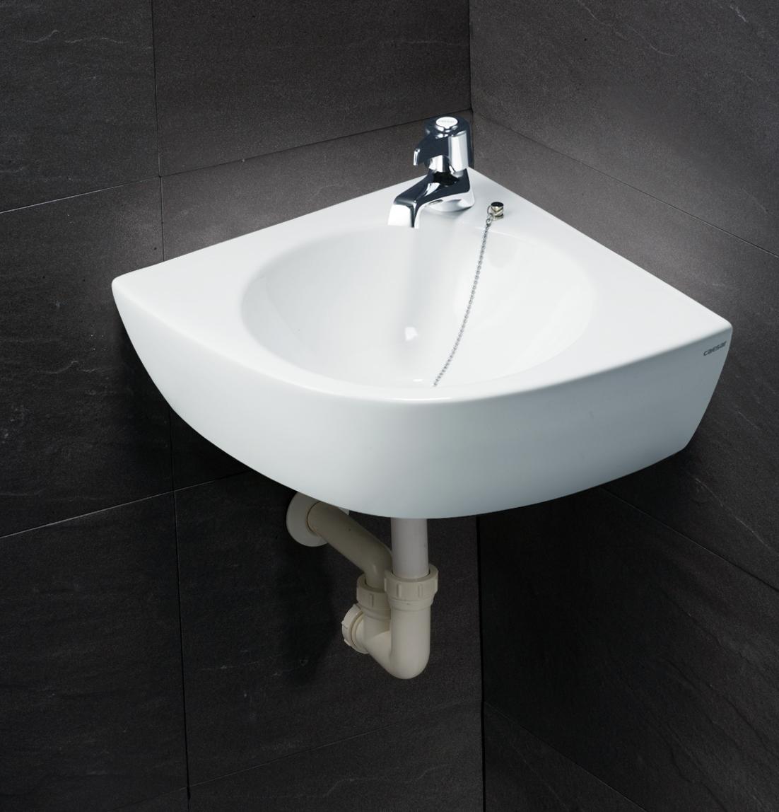 K&iacute;ch thước Lavabo c&agrave;ng đặt trong kh&ocirc;ng gian hẹp th&igrave; c&agrave;ng nhỏ