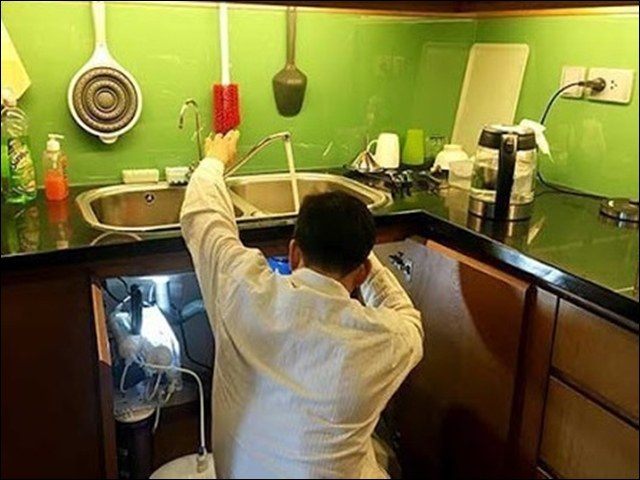 thông bồn rửa chén quận 10