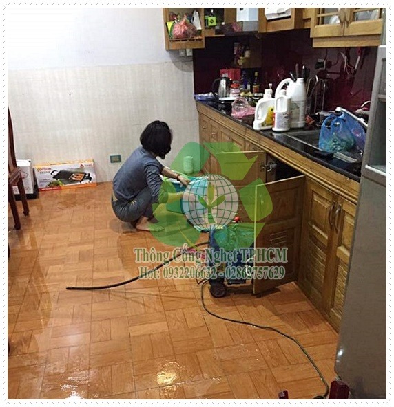 thợ thông bồn rửa chén quận 2