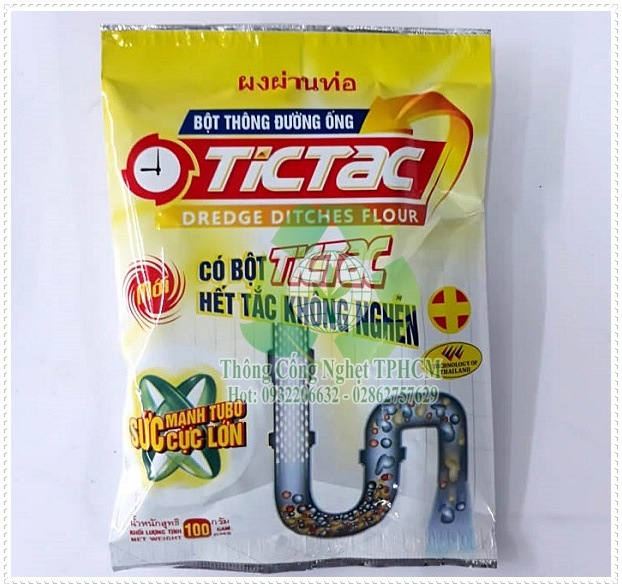 C&aacute;ch sử dụng c&aacute;c loại bột th&ocirc;ng cống