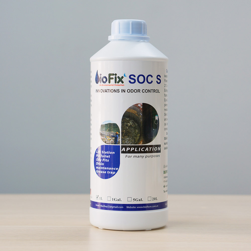 BioFix SOC-S khử m&ugrave;i cực tốt
